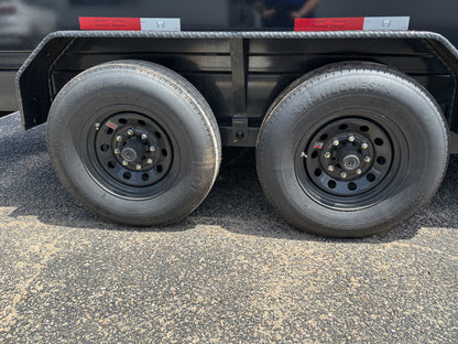 7 x 16' GN Dump Trailer Texas Pride #DT-7162-14KGN