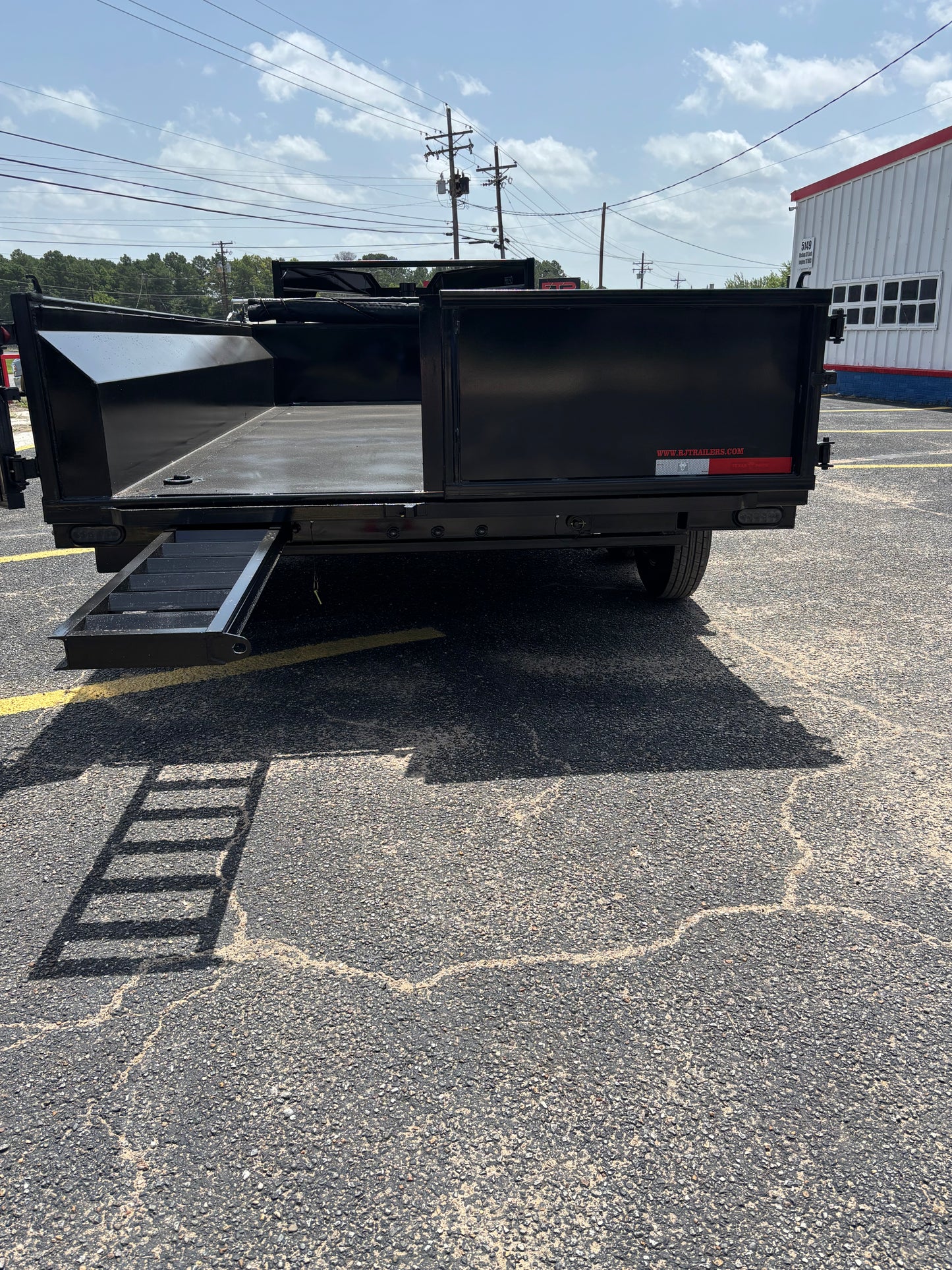 7 x 16' GN Dump Trailer Texas Pride #DT-7162-14KGN