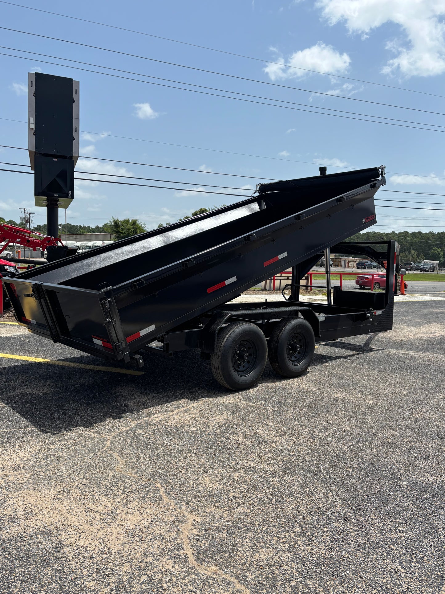 7 x 16' GN Dump Trailer Texas Pride #DT-7162-14KGN