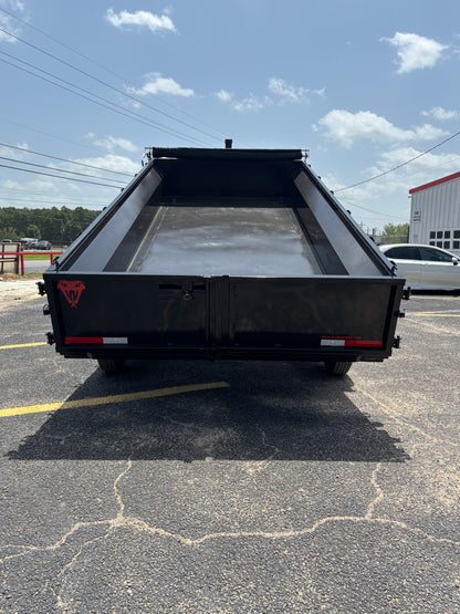 7 x 16' GN Dump Trailer Texas Pride #DT-7162-14KGN