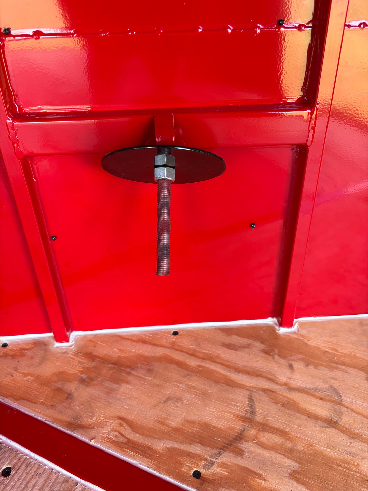 6'8" x 14' All-Steel Enclosed Trailer Cargo Delco #E714