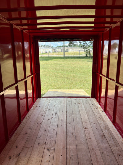 6'8" x 14' All-Steel Enclosed Trailer Cargo Delco #E714