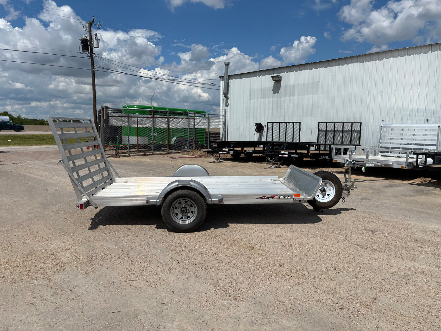 5 x 10 SA All Aluminum Triton Utility Trailer