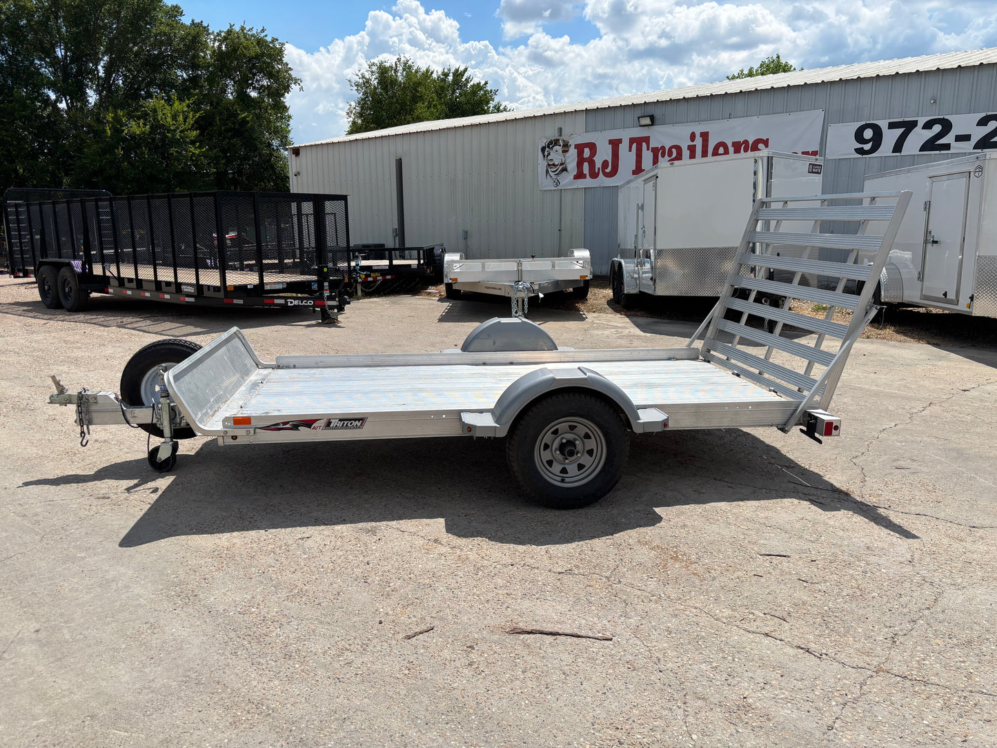5 x 10 SA All Aluminum Triton Utility Trailer