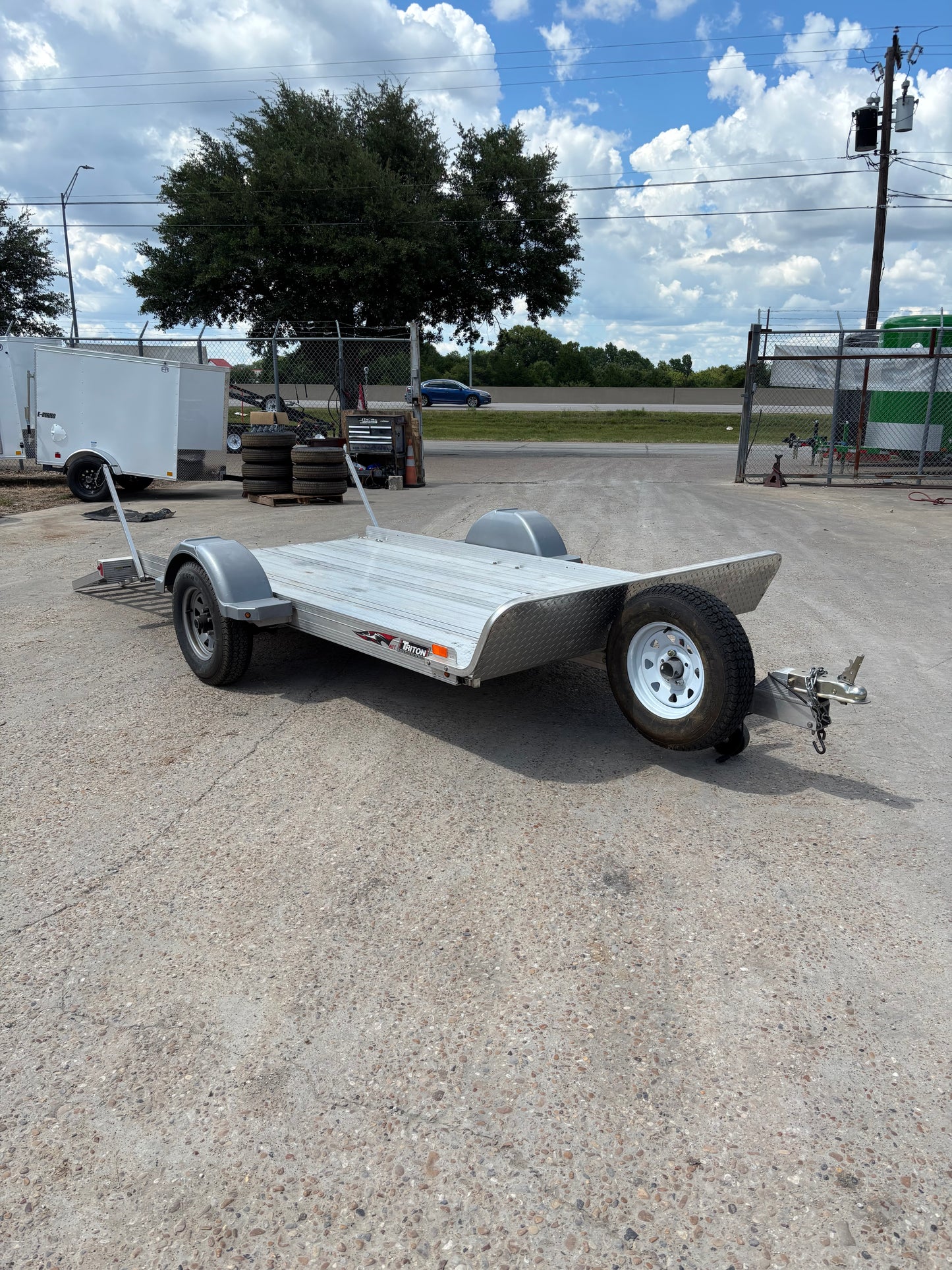 5 x 10 SA All Aluminum Triton Utility Trailer