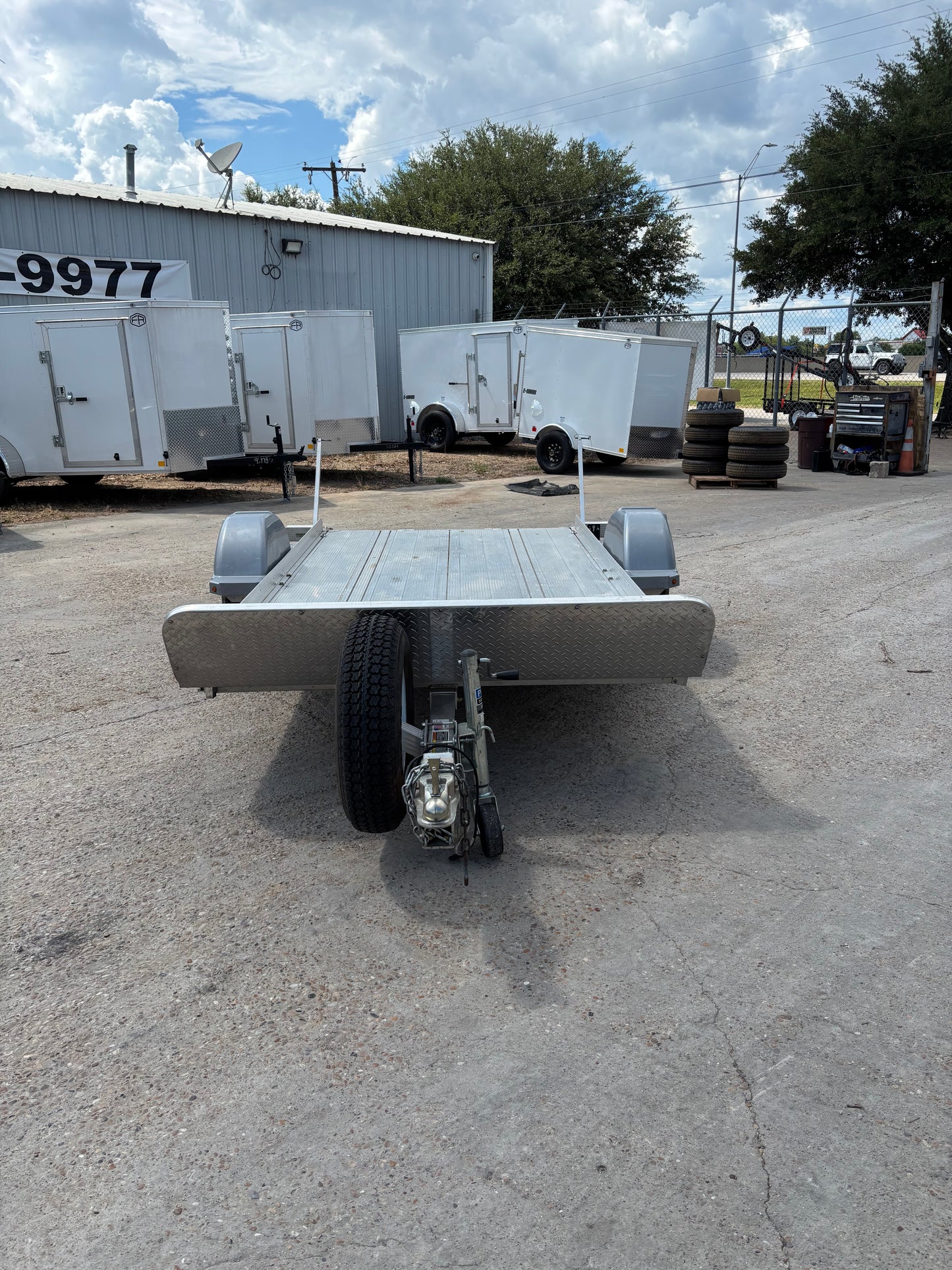 5 x 10 SA All Aluminum Triton Utility Trailer