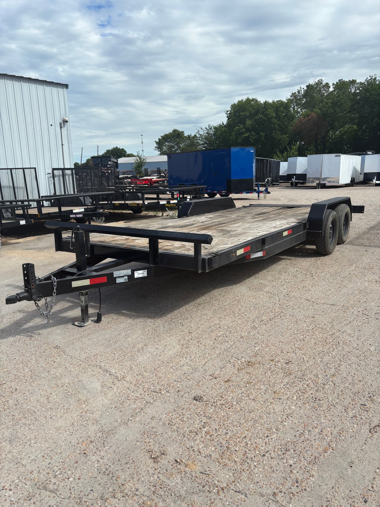 83 x 20' Car Hauler Trailer Texoma #31158 - Used