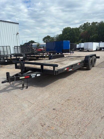 83 x 20' Car Hauler Trailer Texoma #31158 - Used