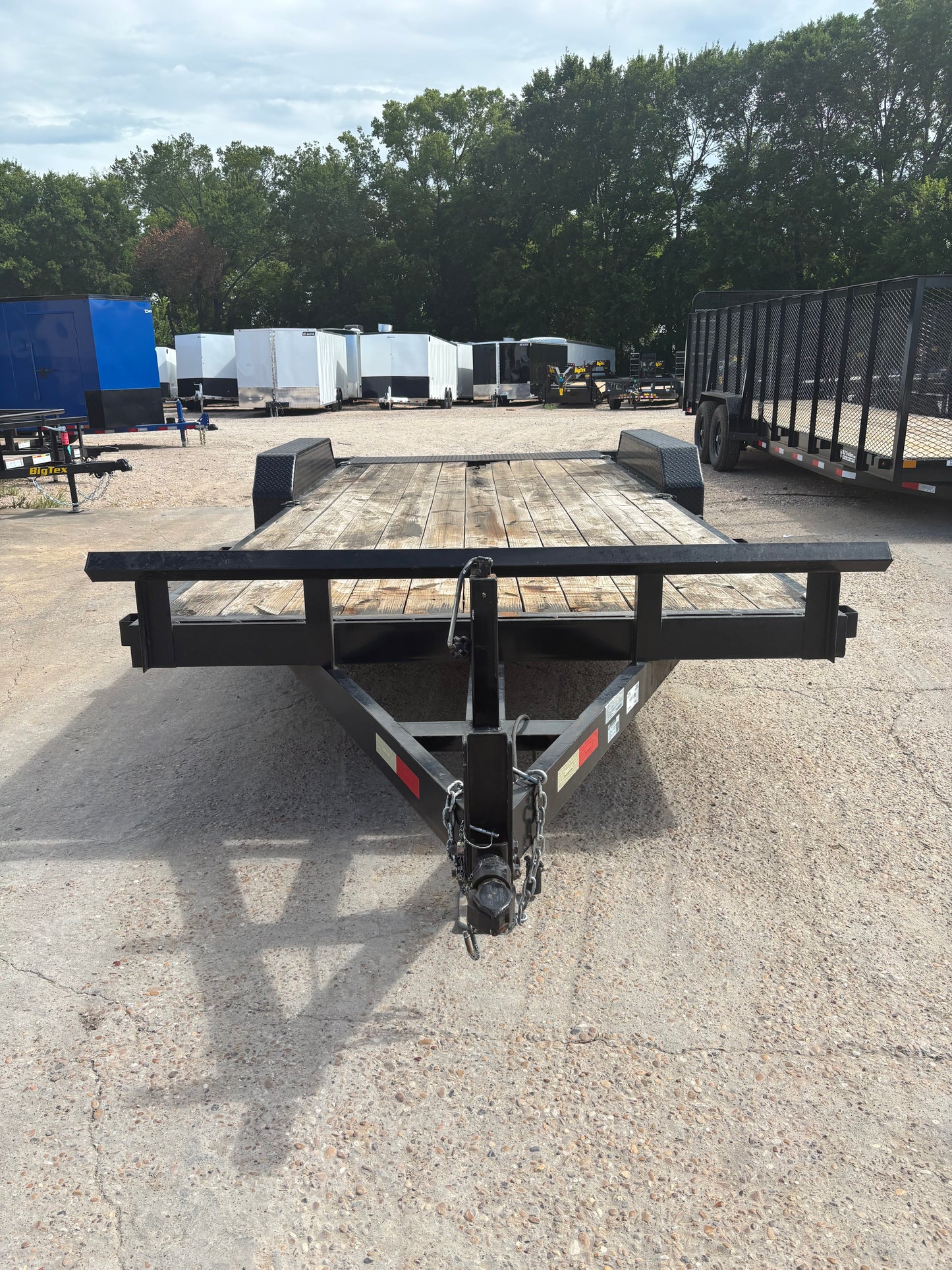 83 x 20' Car Hauler Trailer Texoma #31158 - Used