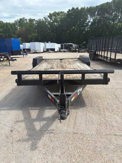 83 x 20' Car Hauler Trailer Texoma #31158 - Used