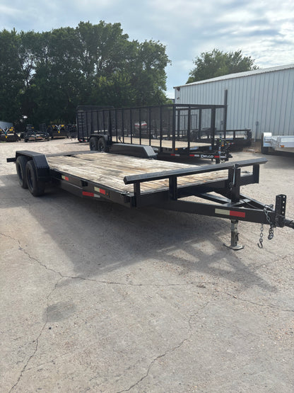 83 x 20' Car Hauler Trailer Texoma #31158 - Used