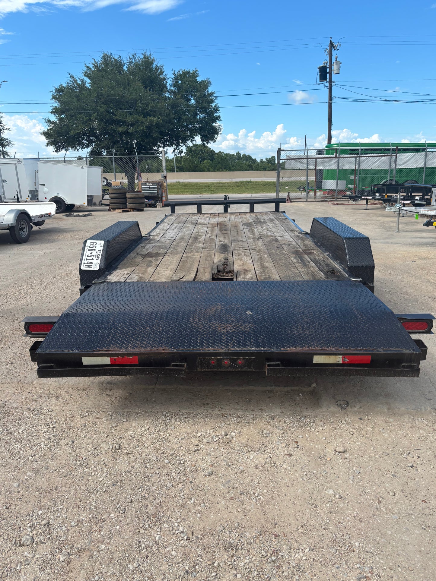83 x 20' Car Hauler Trailer Texoma #31158 - Used
