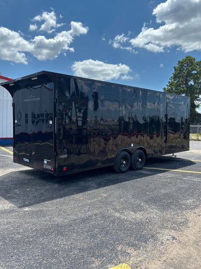 8.5 x 24' E-Series Enclosed Trailer Cargo Mate #TXEHW8.524TA3
