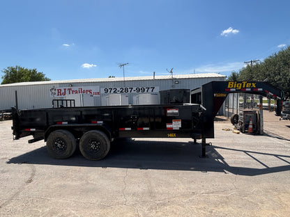 7 x 16' GN Dump Trailer Big Tex #14GX-16BK6SIRDP
