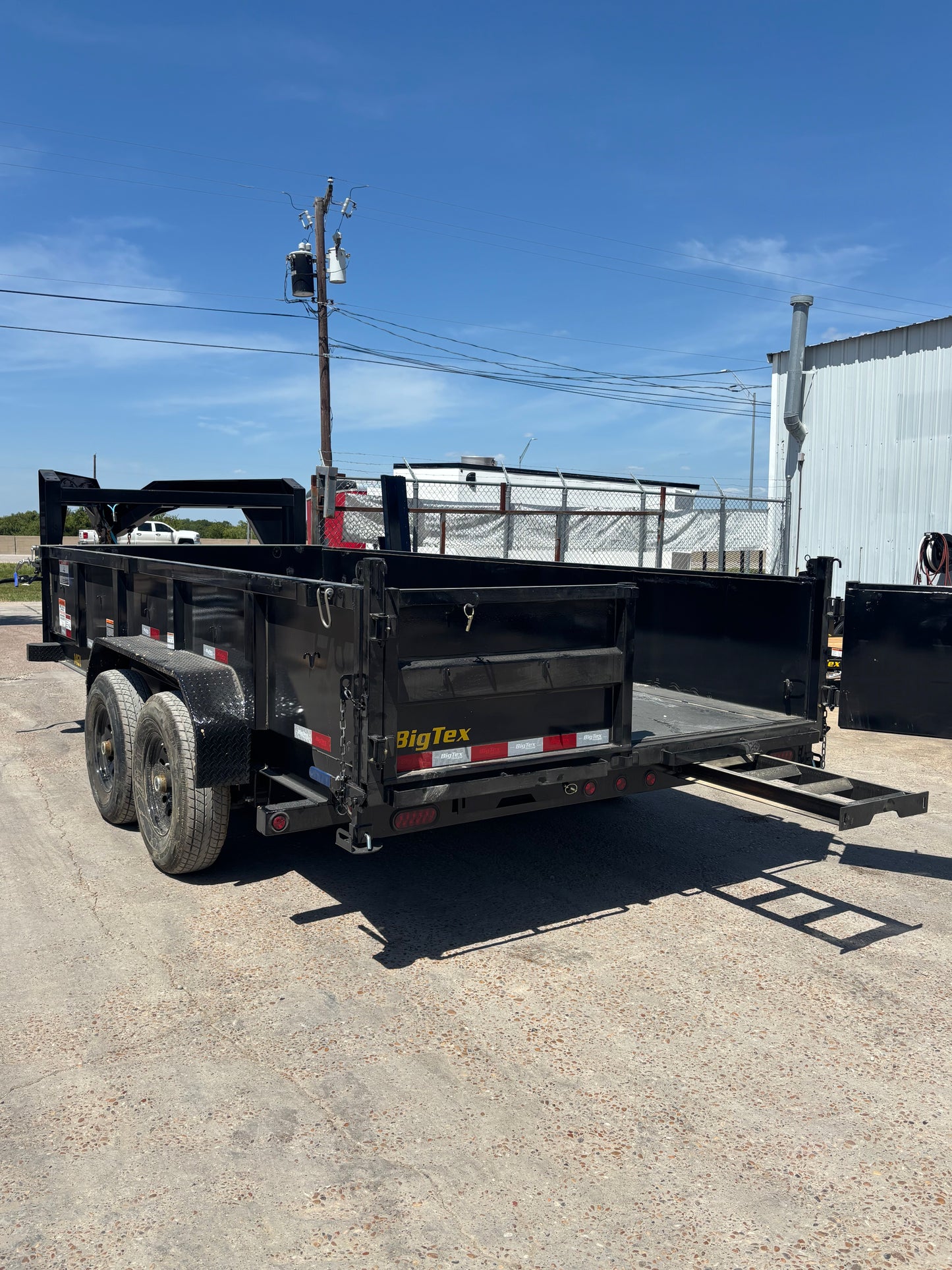 7 x 16' GN Dump Trailer Big Tex #14GX-16BK6SIRDP