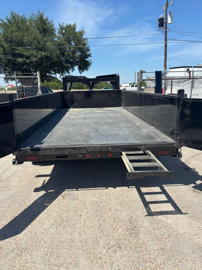 7 x 16' GN Dump Trailer Big Tex #14GX-16BK6SIRDP