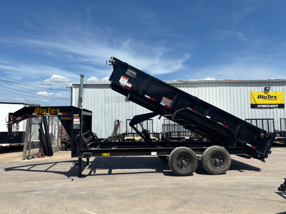 7 x 16' GN Dump Trailer Big Tex #14GX-16BK6SIRDP