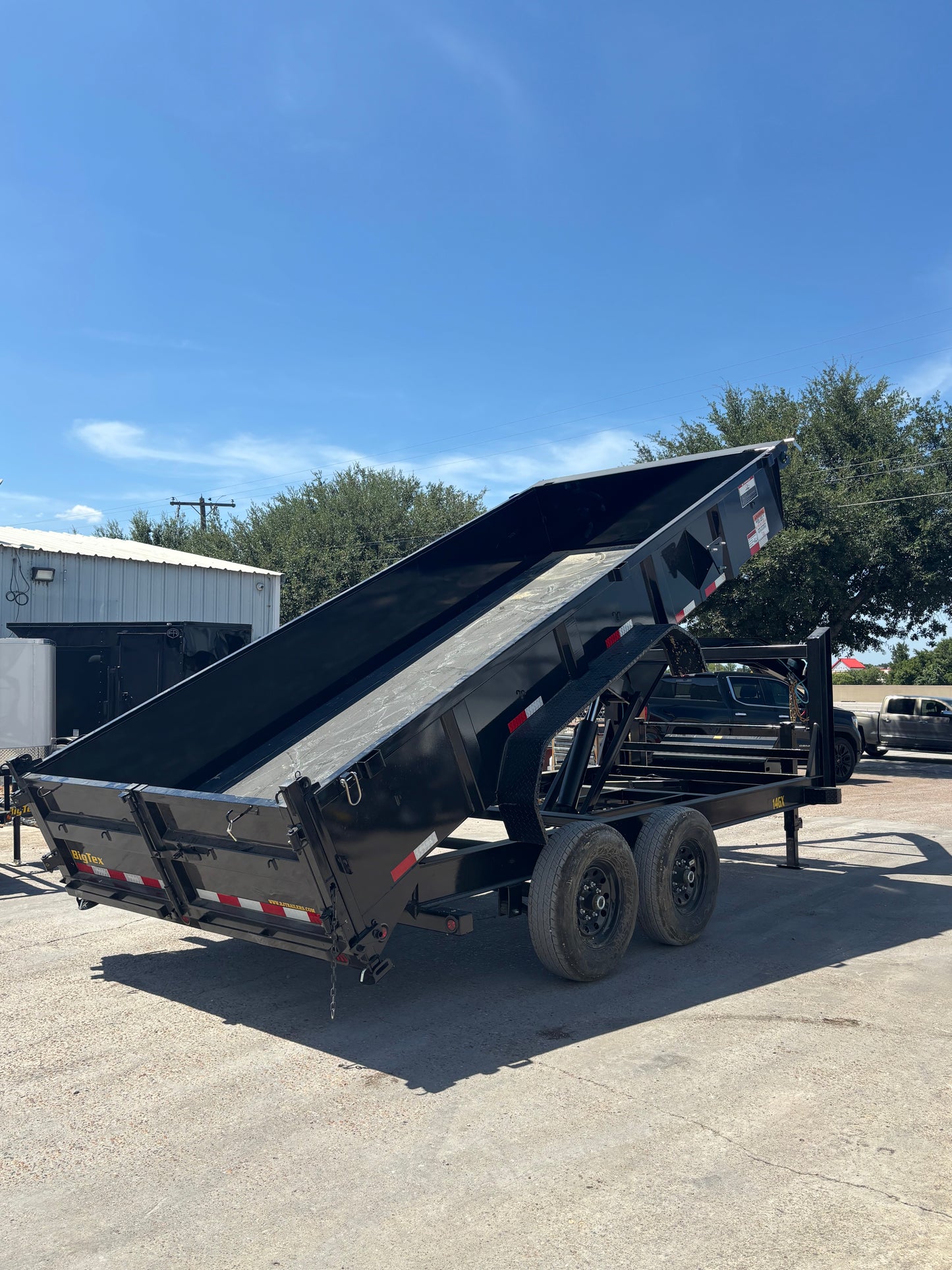 7 x 16' GN Dump Trailer Big Tex #14GX-16BK6SIRDP