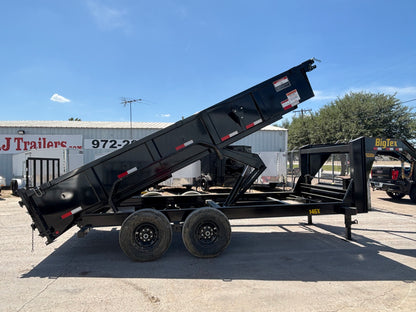 7 x 16' GN Dump Trailer Big Tex #14GX-16BK6SIRDP