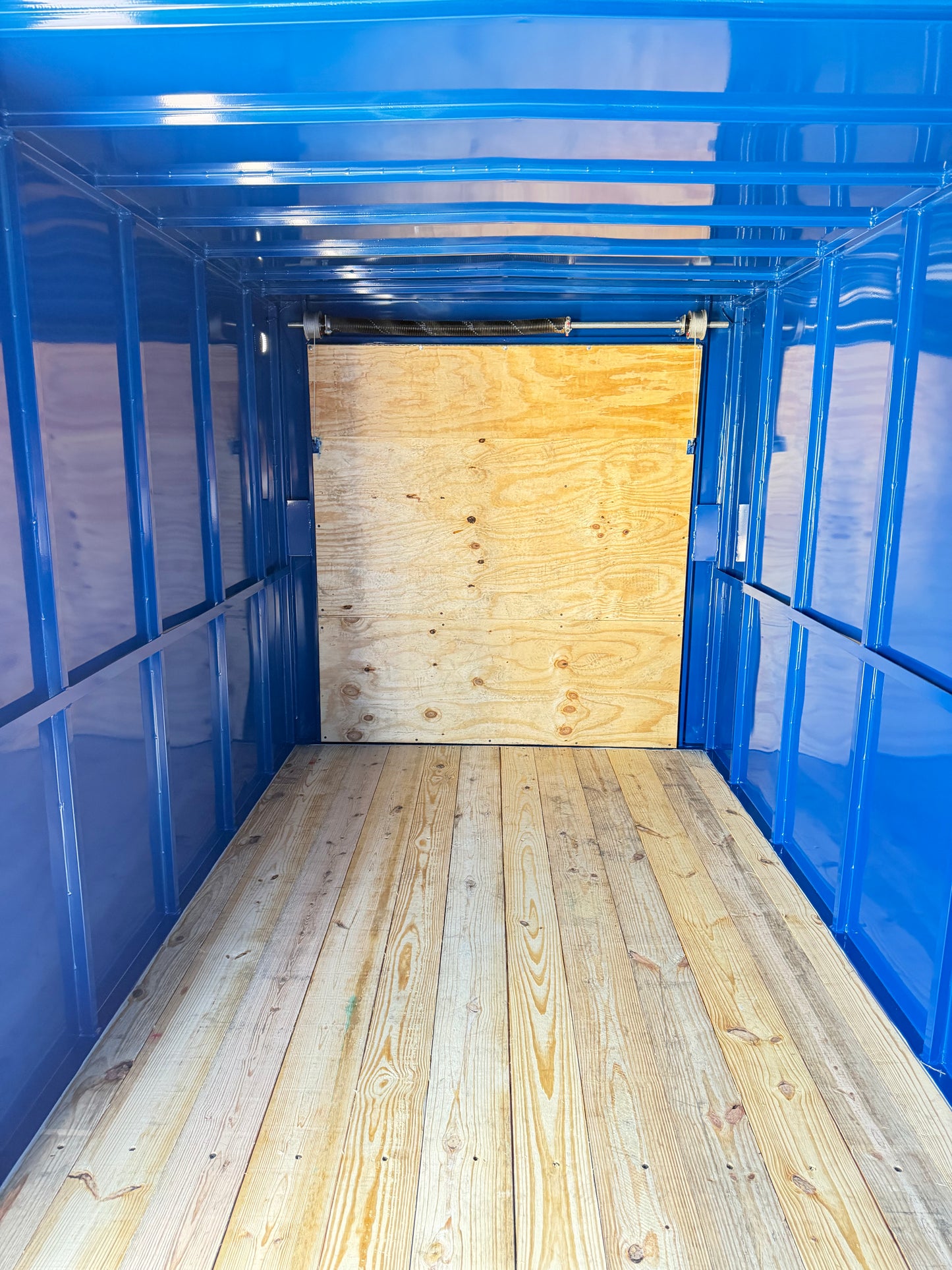 6'8" x 14' All-Steel Enclosed Trailer Cargo Delco #E714