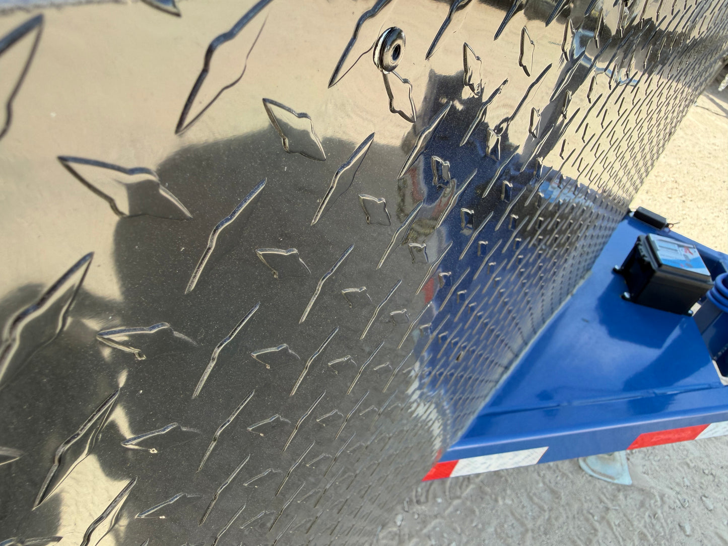 6'8" x 14' All-Steel Enclosed Trailer Cargo Delco #E714