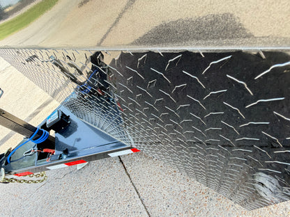 6'8" x 16' All-Steel Enclosed Trailer Cargo Delco #E716