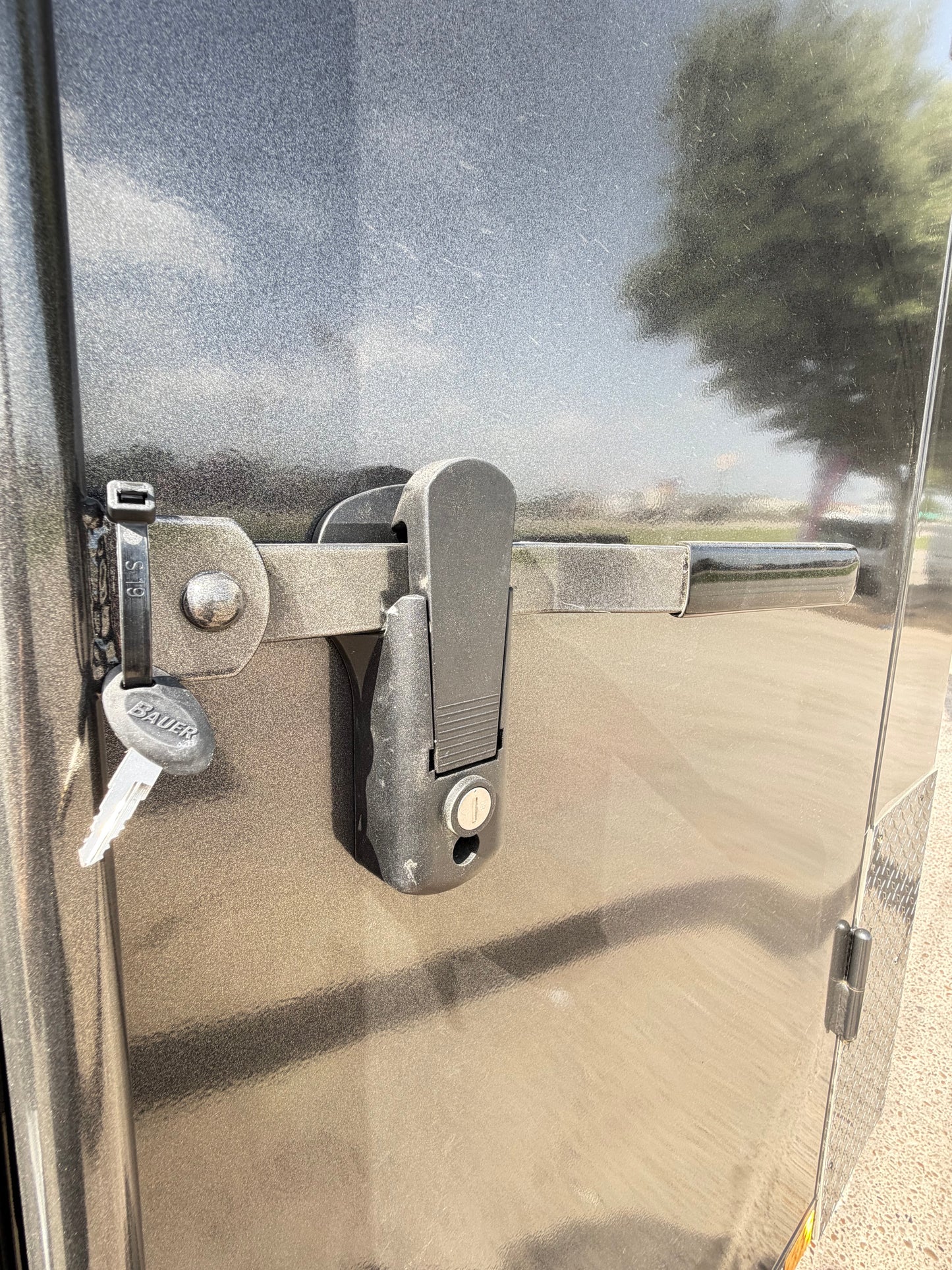 6'8" x 16' All-Steel Enclosed Trailer Cargo Delco #E716
