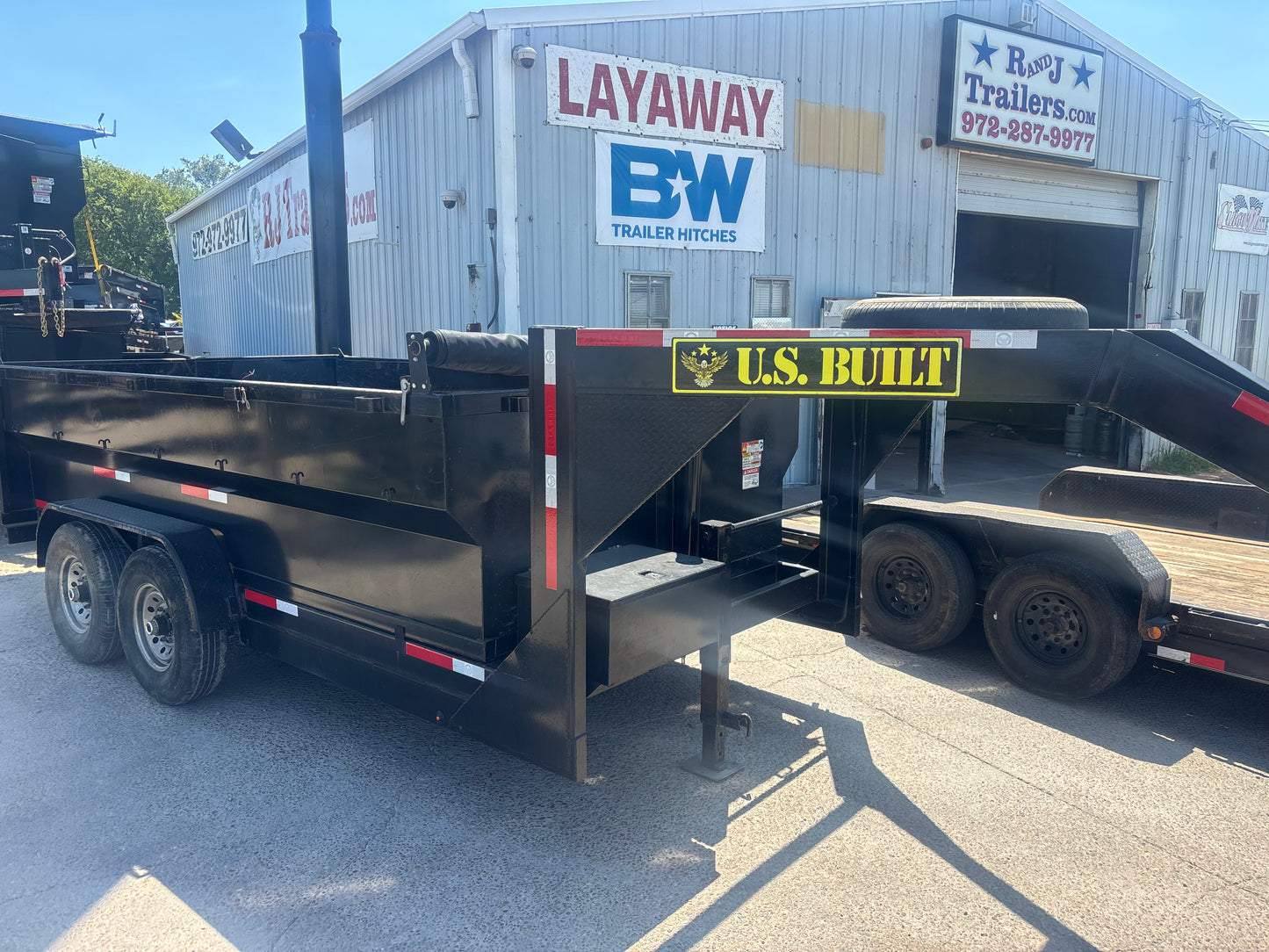 82 x 14' GN Dump Trailer U.S. Built - Used #05597