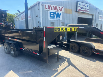82 x 14' GN Dump Trailer U.S. Built - Used #05597