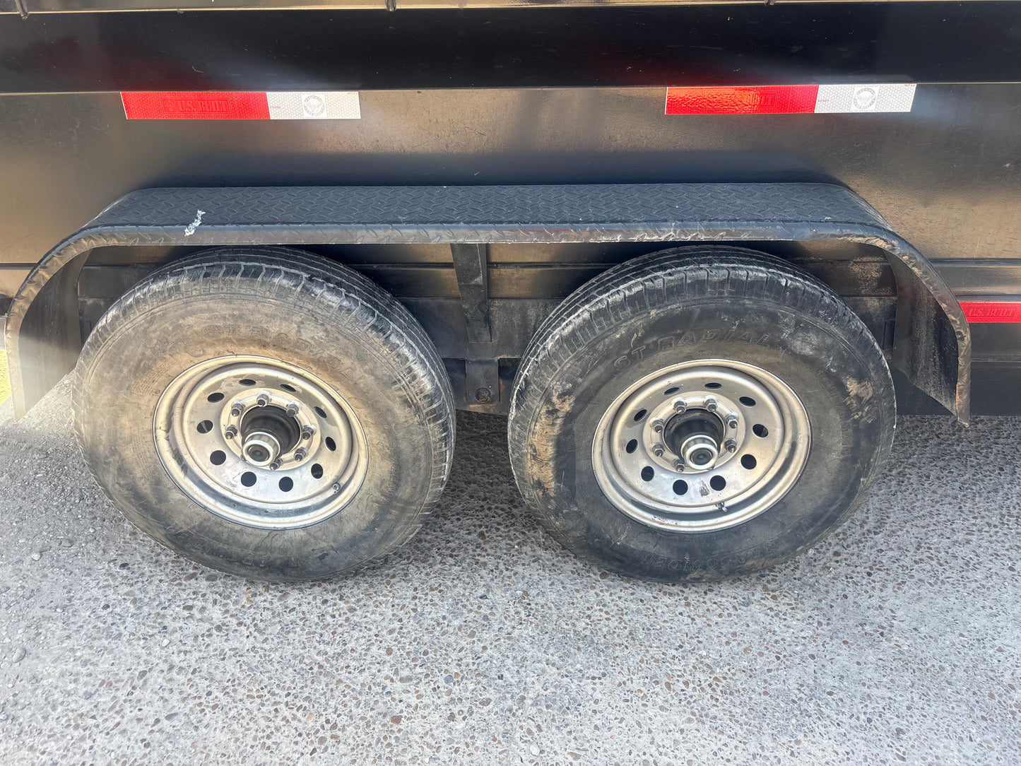 82 x 14' GN Dump Trailer U.S. Built - Used #05597
