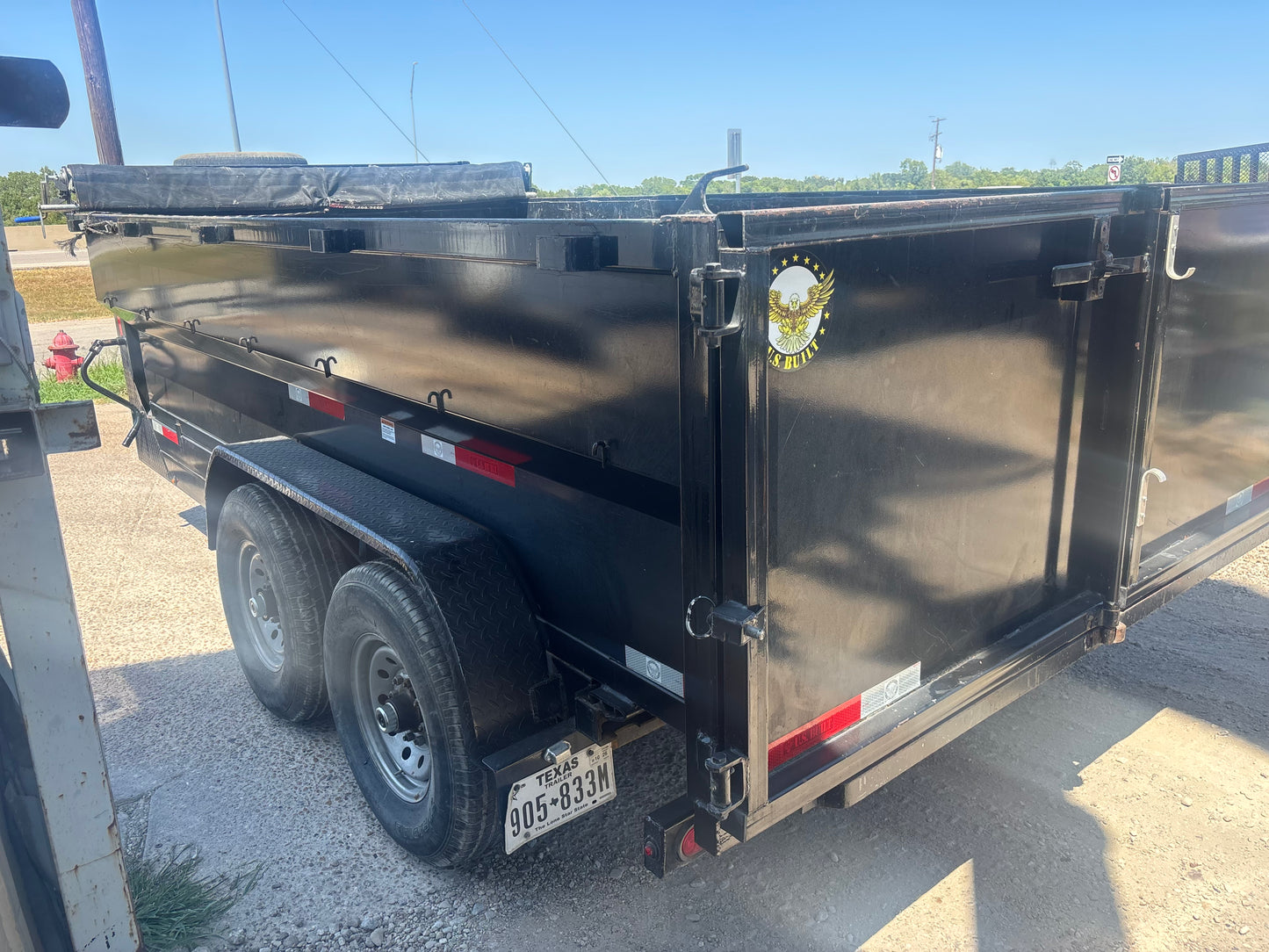 82 x 14' GN Dump Trailer U.S. Built - Used #05597