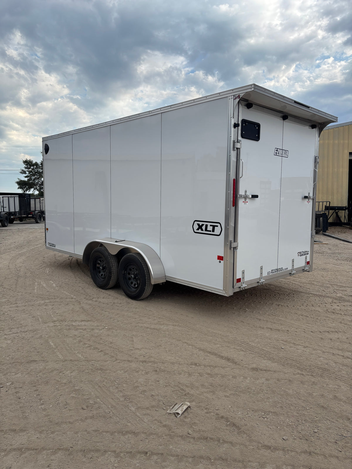 7 x 16' XLT Pro Series Enclosed TA Alcom Cargo Trailer #EZEC7X16XLT-P