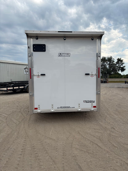7 x 16' XLT Pro Series Enclosed TA Alcom Cargo Trailer #EZEC7X16XLT-P