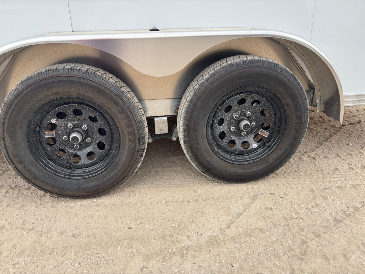 7 x 16' XLT Pro Series Enclosed TA Alcom Cargo Trailer #EZEC7X16XLT-P