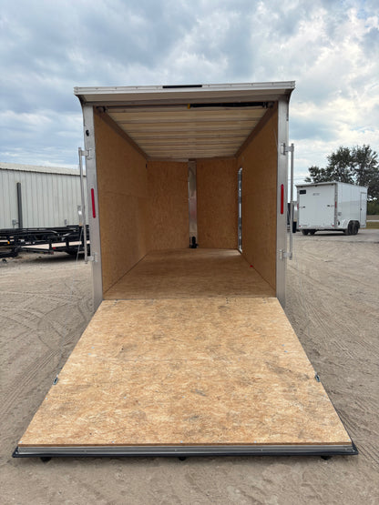 7 x 16' XLT Pro Series Enclosed TA Alcom Cargo Trailer #EZEC7X16XLT-P