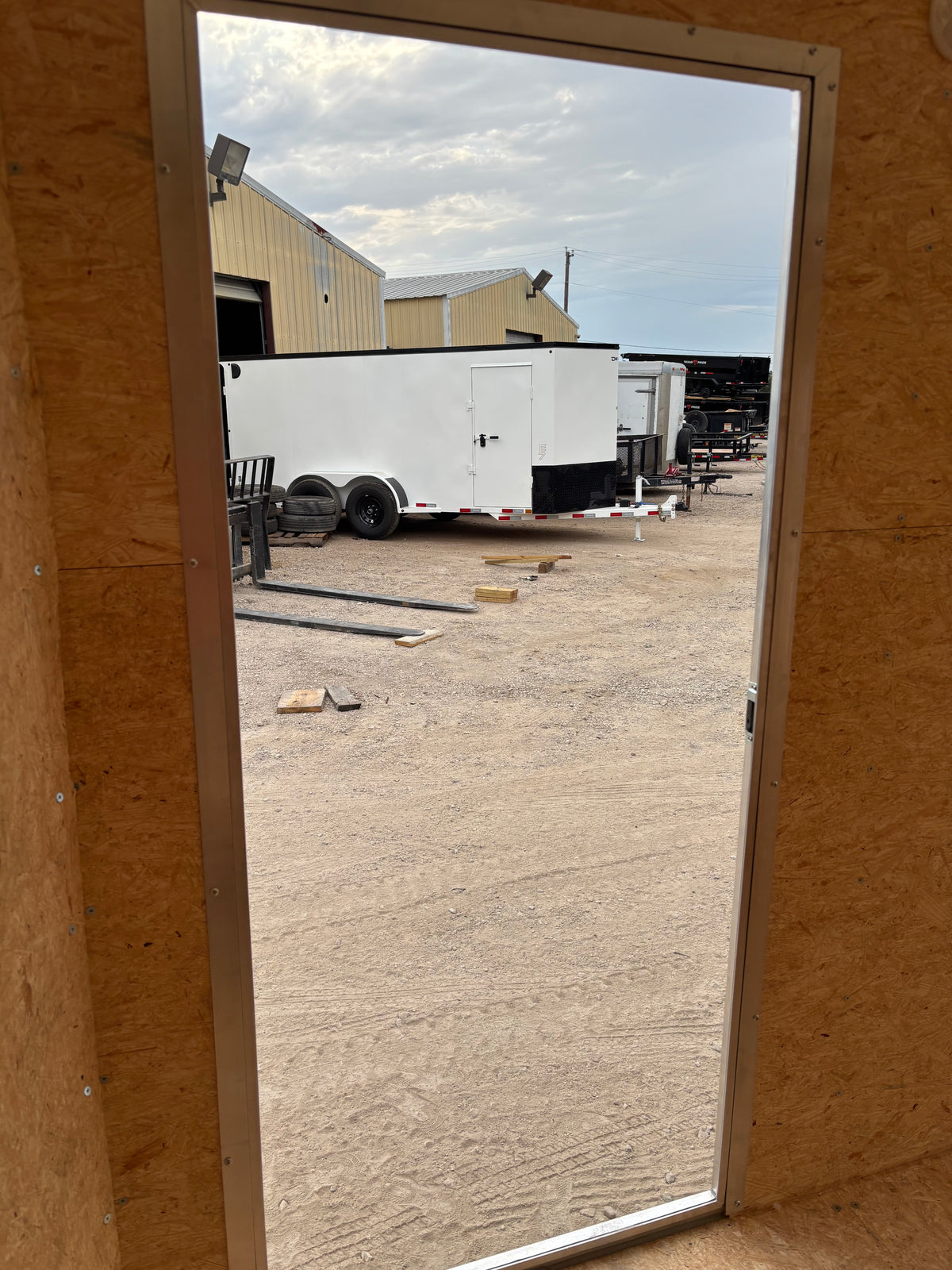 7 x 16' XLT Pro Series Enclosed TA Alcom Cargo Trailer #EZEC7X16XLT-P