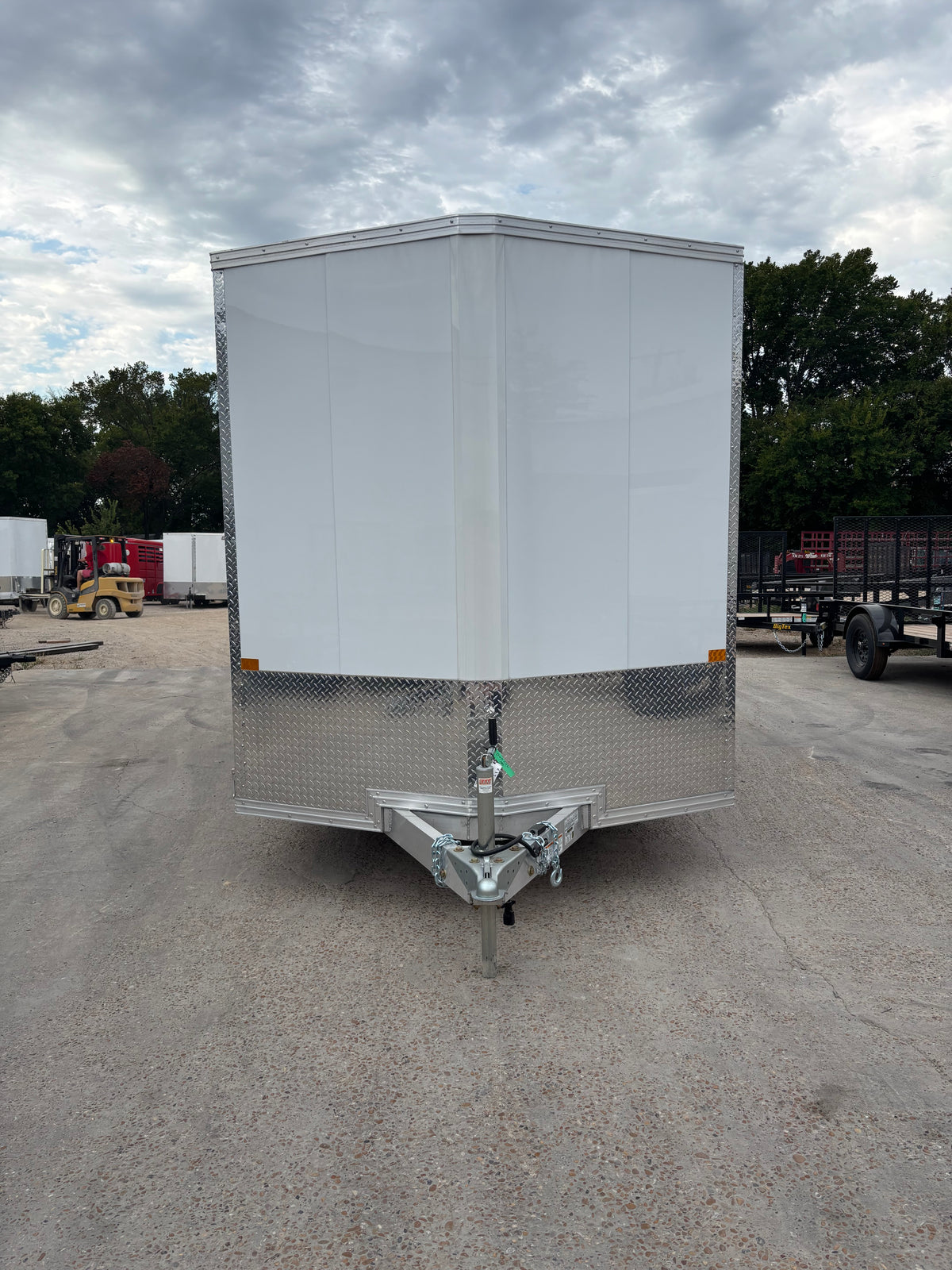 7 x 14' XLT Pro Series Enclosed TA Alcom Cargo Trailer #EZEC7X14XLT-P