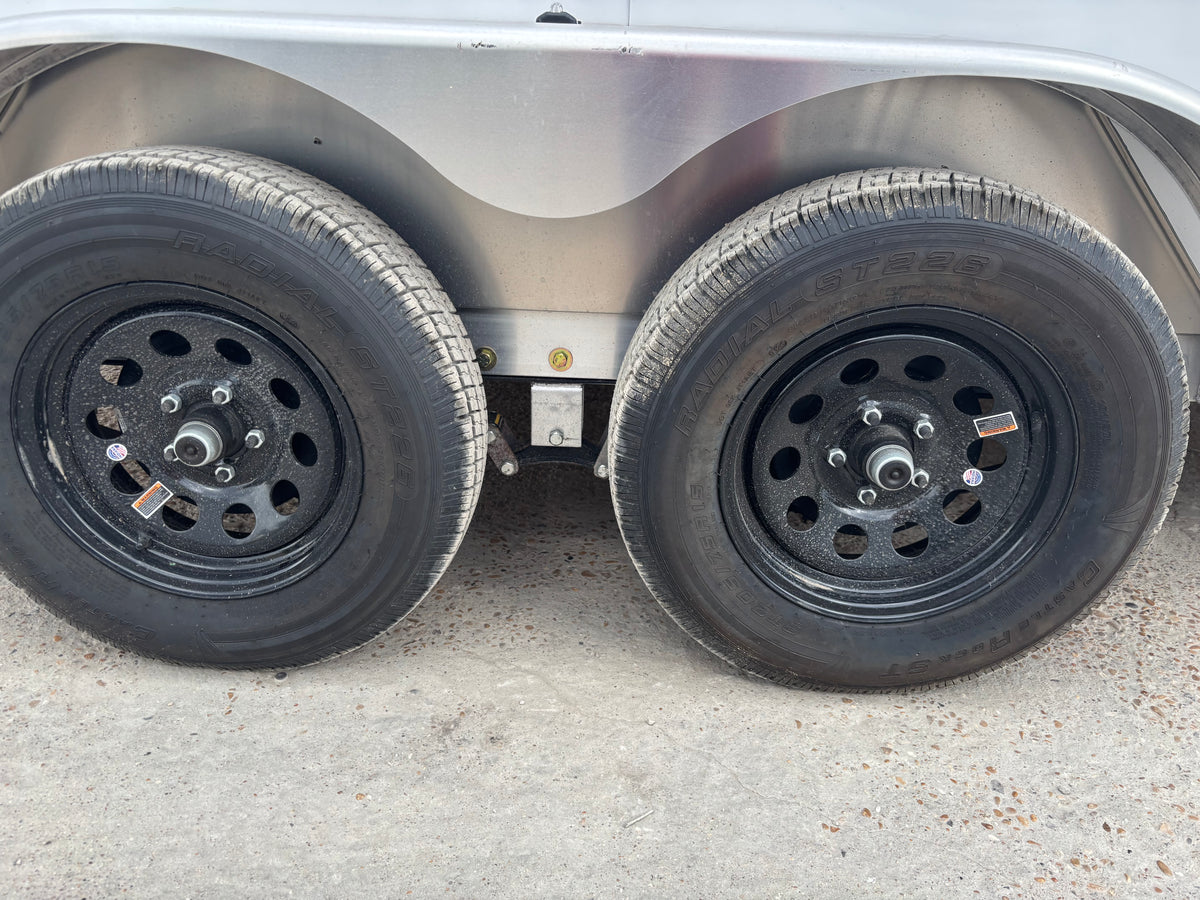 7 x 14' XLT Pro Series Enclosed TA Alcom Cargo Trailer #EZEC7X14XLT-P