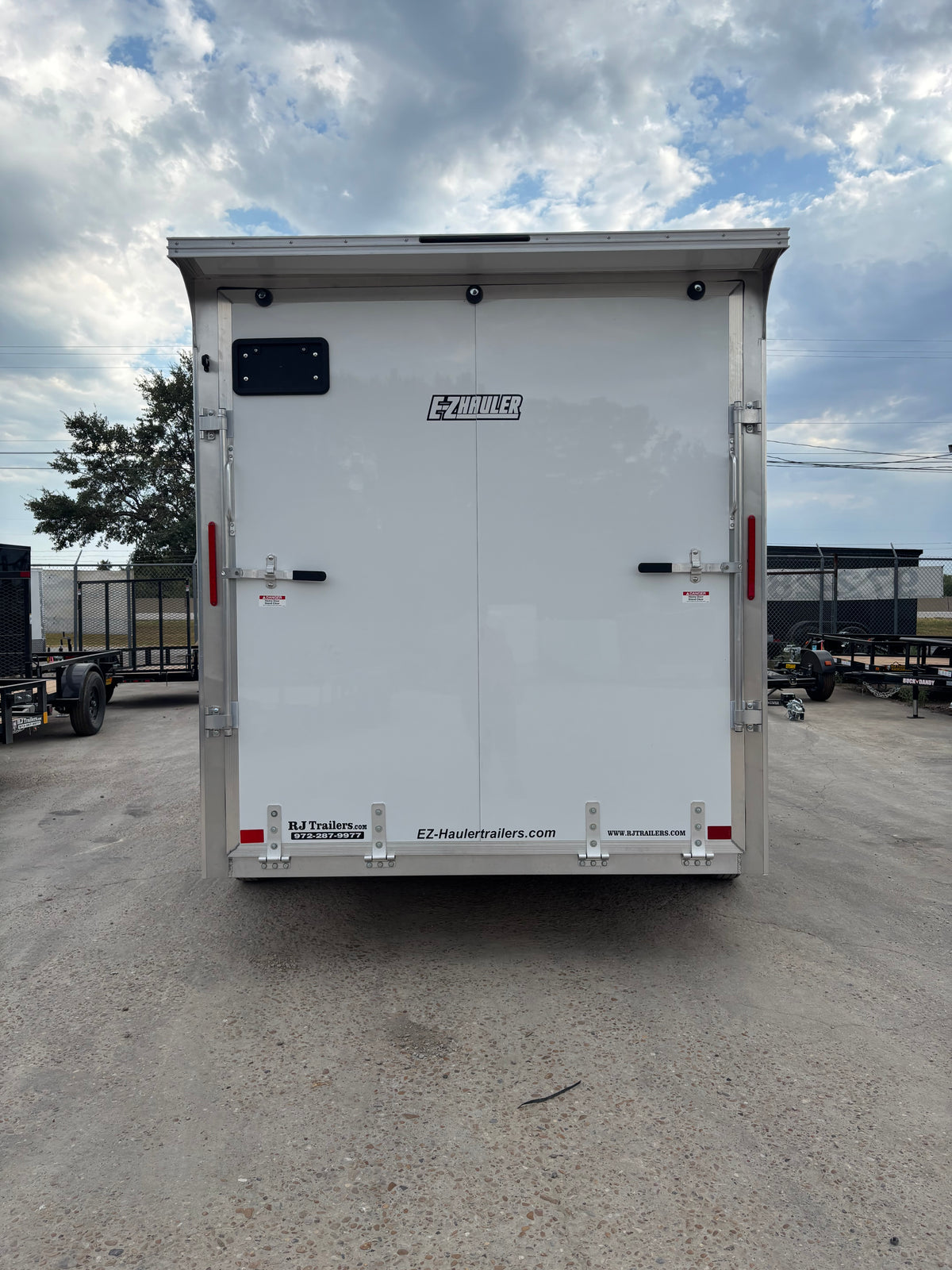 7 x 14' XLT Pro Series Enclosed TA Alcom Cargo Trailer #EZEC7X14XLT-P