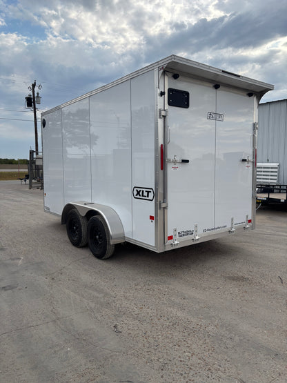 7 x 14' XLT Pro Series Enclosed TA Alcom Cargo Trailer #EZEC7X14XLT-P