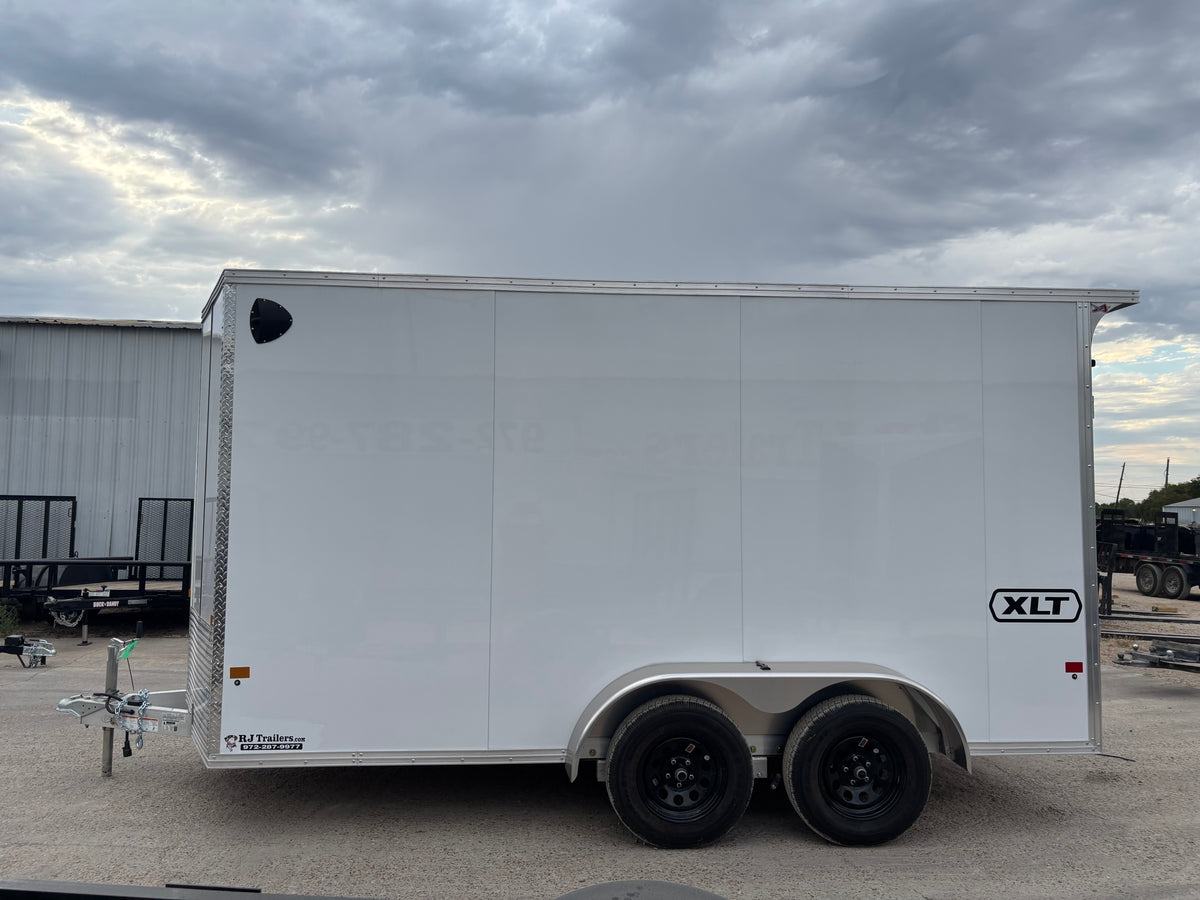 7 x 14' XLT Pro Series Enclosed TA Alcom Cargo Trailer #EZEC7X14XLT-P