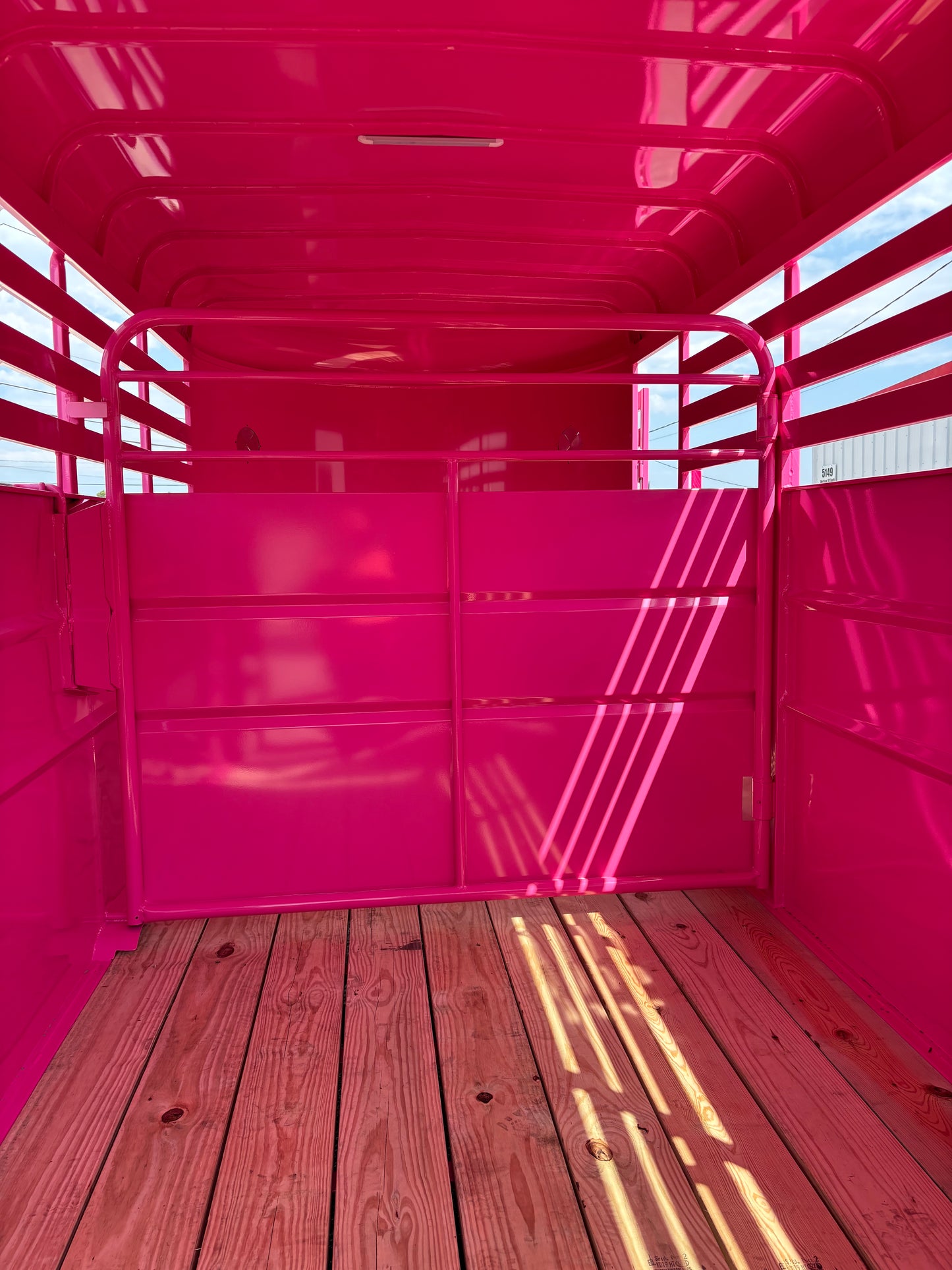 6' x 16' Cattle Stock Trailer Delco #S616