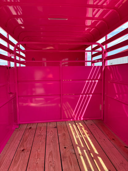 6' x 16' Cattle Stock Trailer Delco #S616