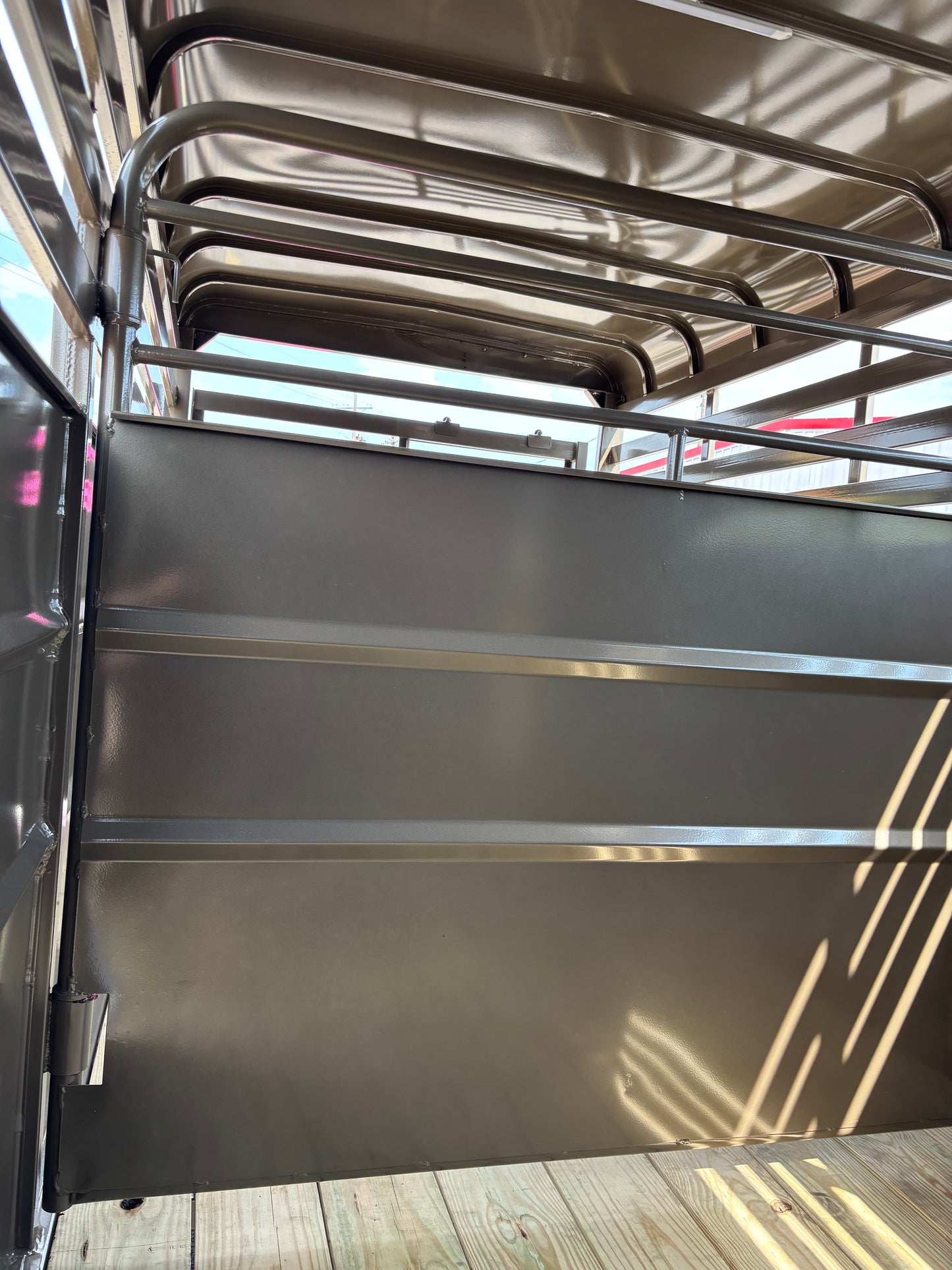 6' x 16' Cattle Stock Trailer Delco #S616