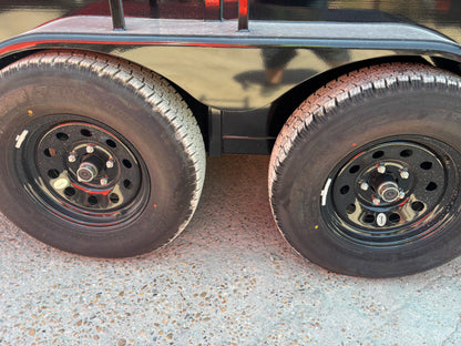 6' x 14' 2 Horse Slant Trailer Delco #H614