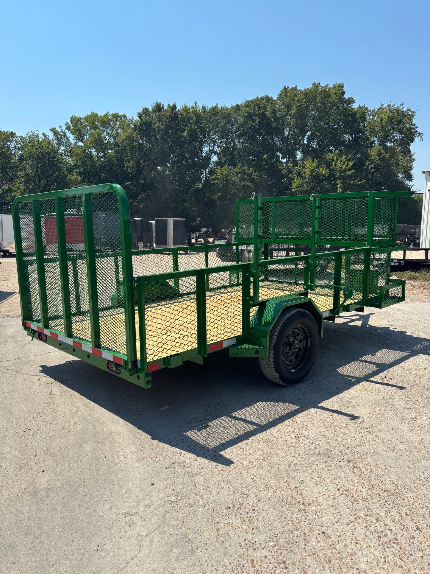 77 x 12' Landscape Trailer Delco #L212