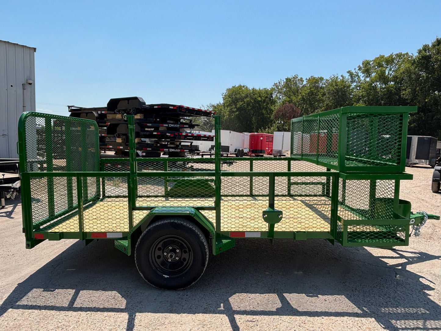 77 x 12' Landscape Trailer Delco #L212