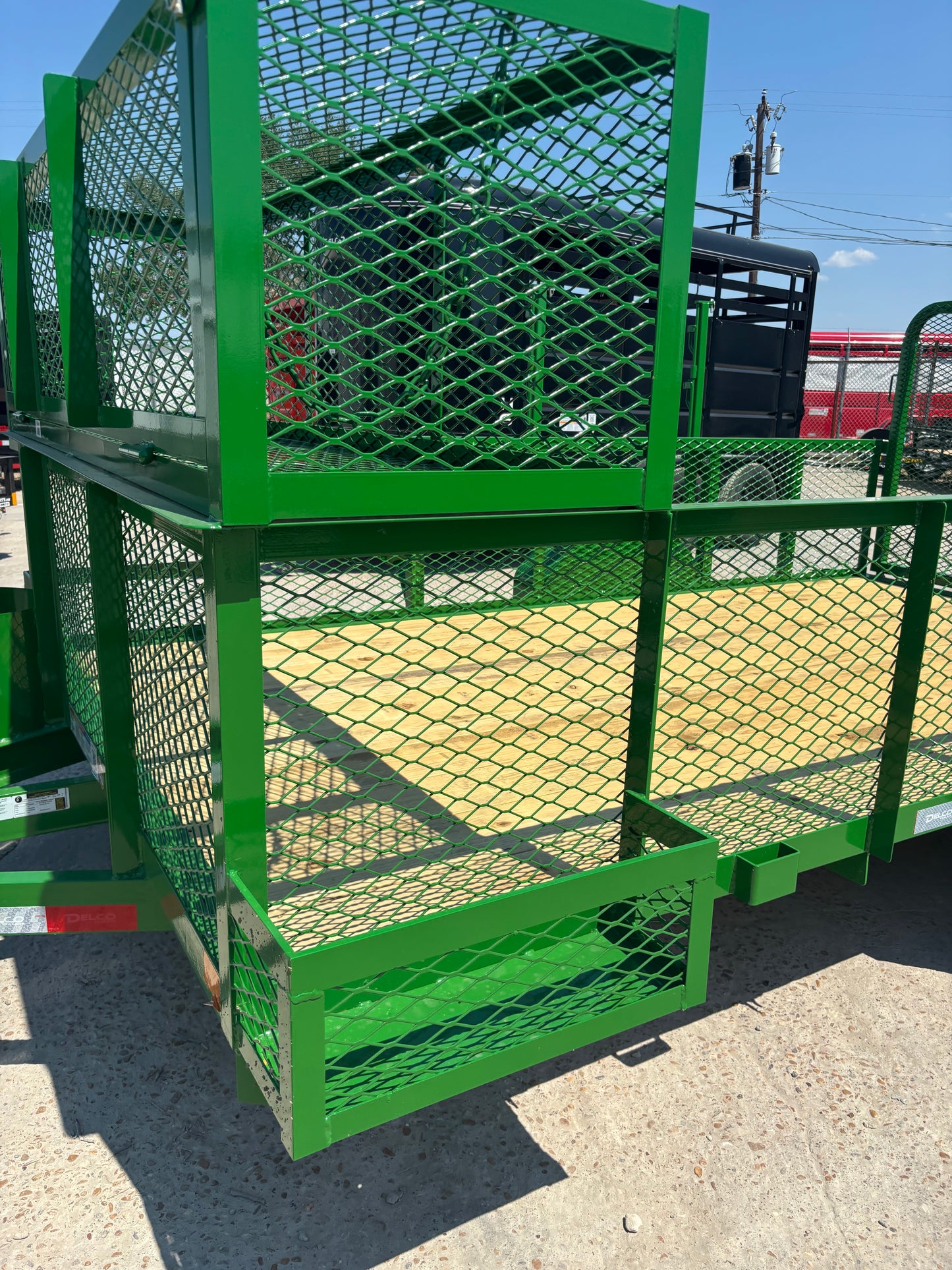 77 x 12' Landscape Trailer Delco #L212