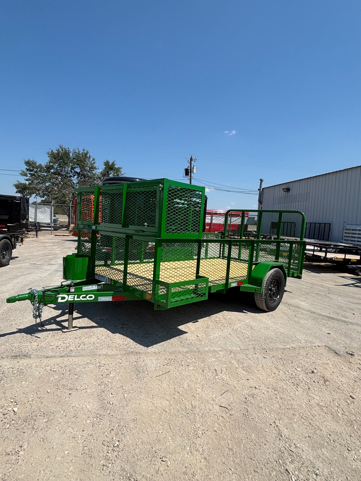 77 x 12' Landscape Trailer Delco #L212