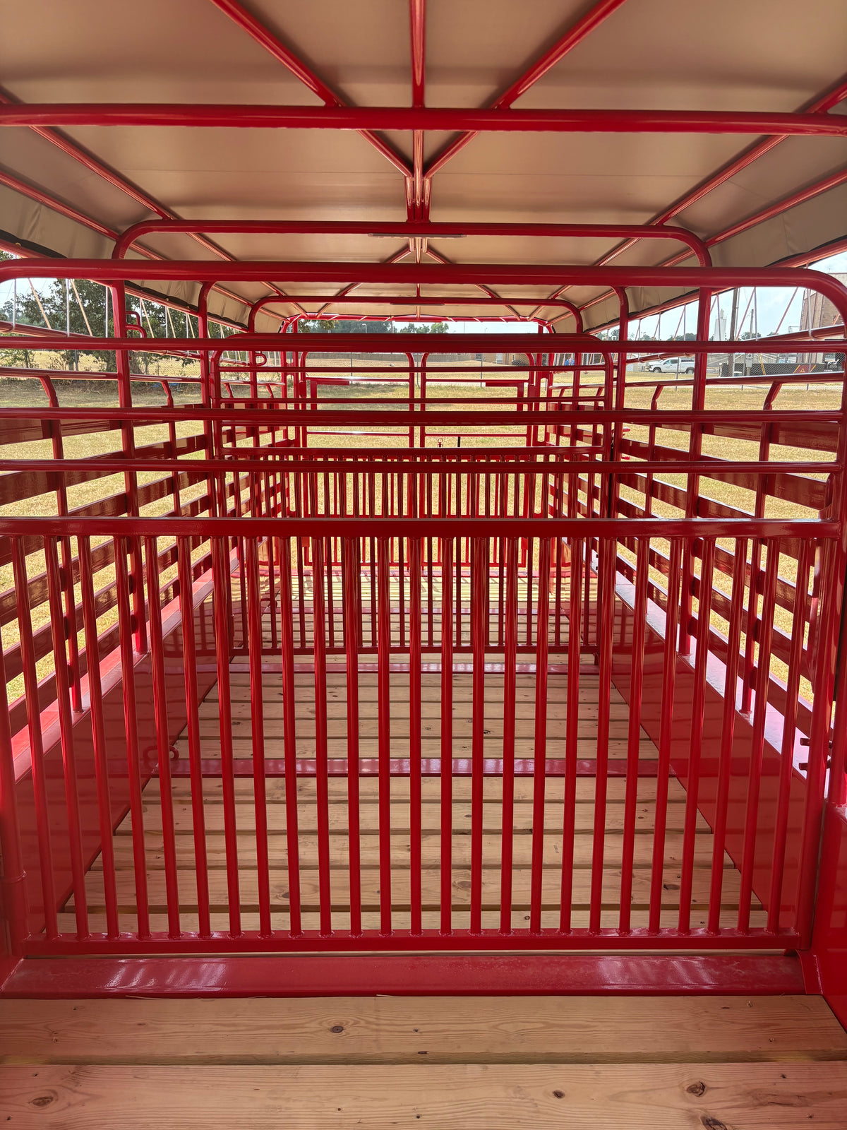 6'8" x 24' GN Cattle Stock Trailer Delco #B824